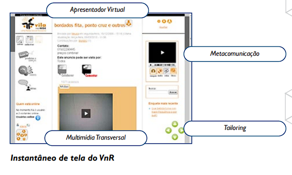 Print de tela do VnR