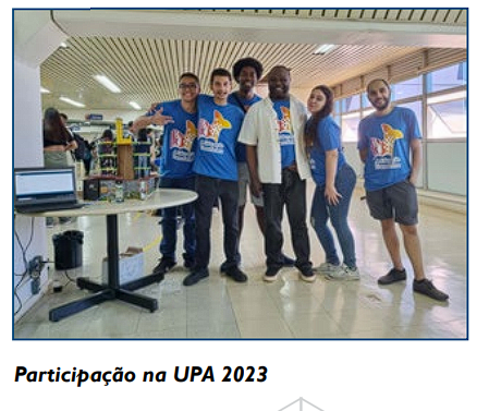 Foto da Equipe participando da UPA 2023